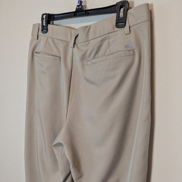 Tek Gear Khaki Athletic Moisture Wicking Lightweight Golf Pants Size 34W 34L - Picture 4 of 7